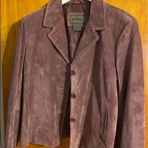 Suede Purple Jacket